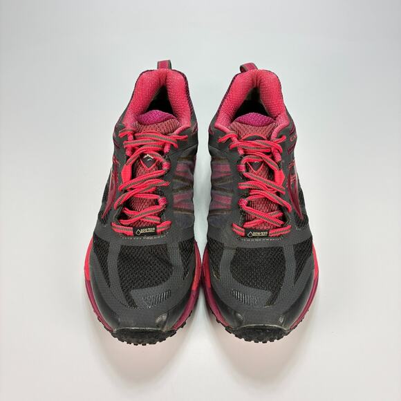Brooks Cascadia 11 GTX Gray Pink Trail Running Shoes 1202221B081 Women's Size 8 - Picture 3 of 10